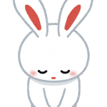 うさぎ　お礼